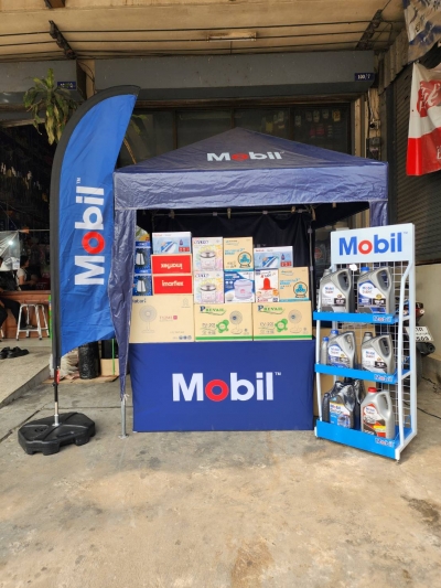 Mobil Roadshow &quot;ส.แสงรุ่งเรืองอะไหล่&quot;